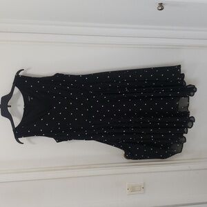 🖤👗〰️Torrid〰️ Sleeveless Heart Print Chiffon Dress 12